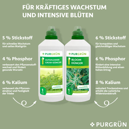 Autoflower-Dünger-Set 2 x 1 Liter