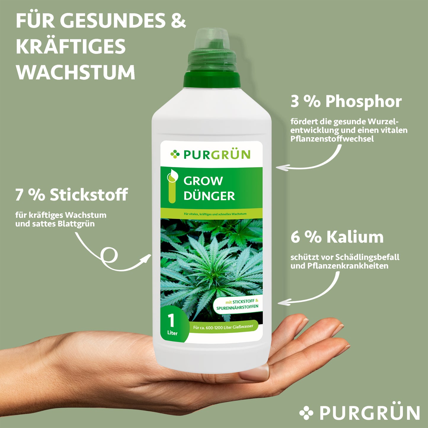 Grow-Dünger 1 Liter