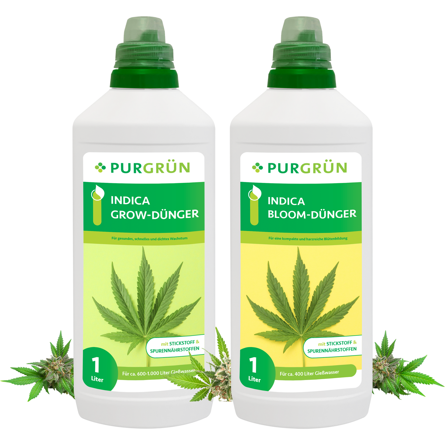 Indica-Dünger-Set 2 x 1 Liter