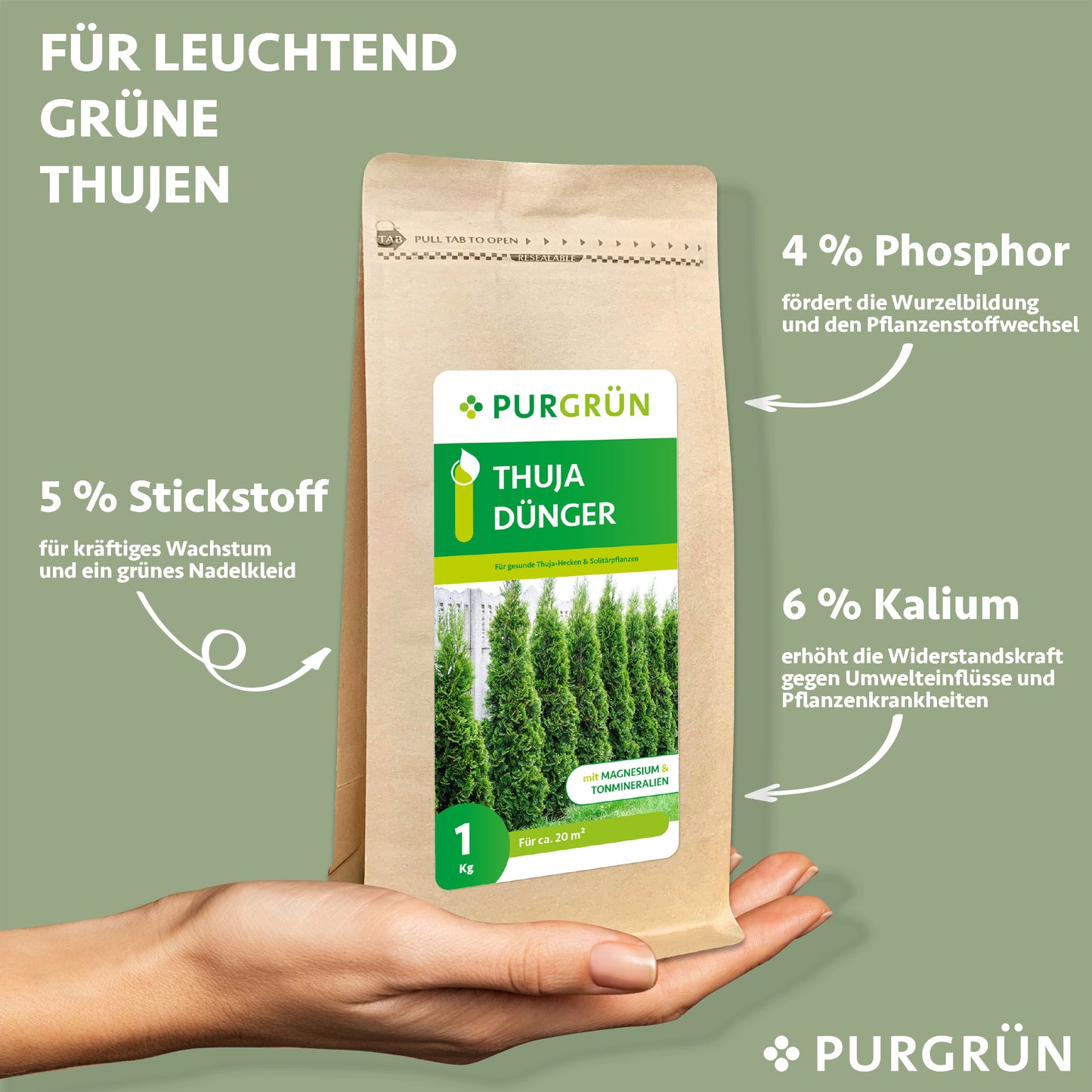 Thuja-Dünger 1 kg