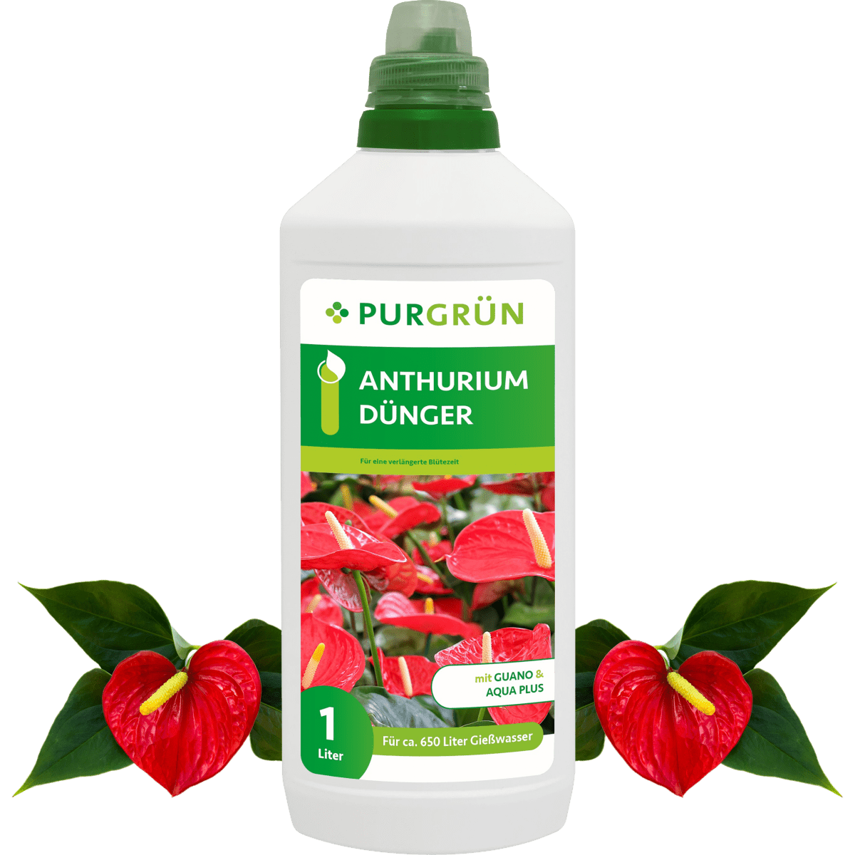 Anthurium-Dünger 1 Liter - Purgrün