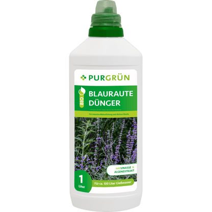 Bio-Blauraute-Dünger 1 Liter - Purgrün