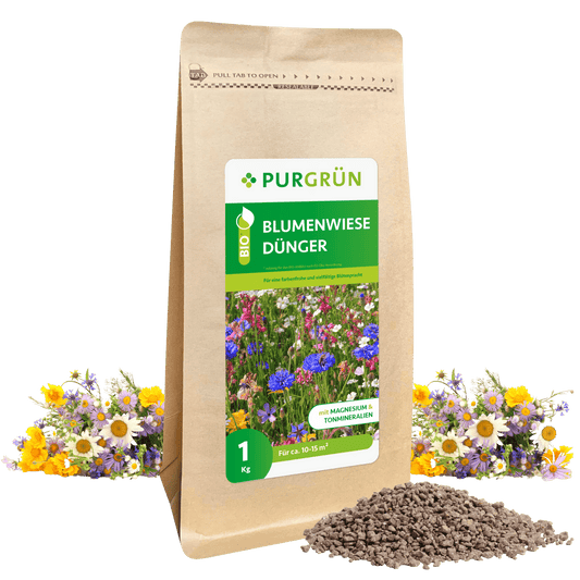 Bio-Blumenwiese-Dünger 1 kg - Purgrün