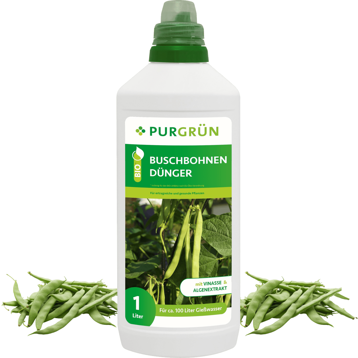 Bio-Buschbohnen-Dünger 1 Liter - Purgrün
