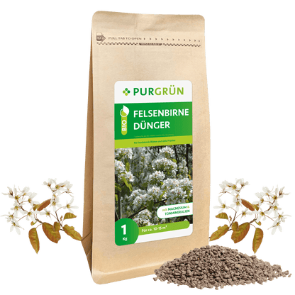 Bio-Felsenbirne-Dünger 1 kg - Purgrün