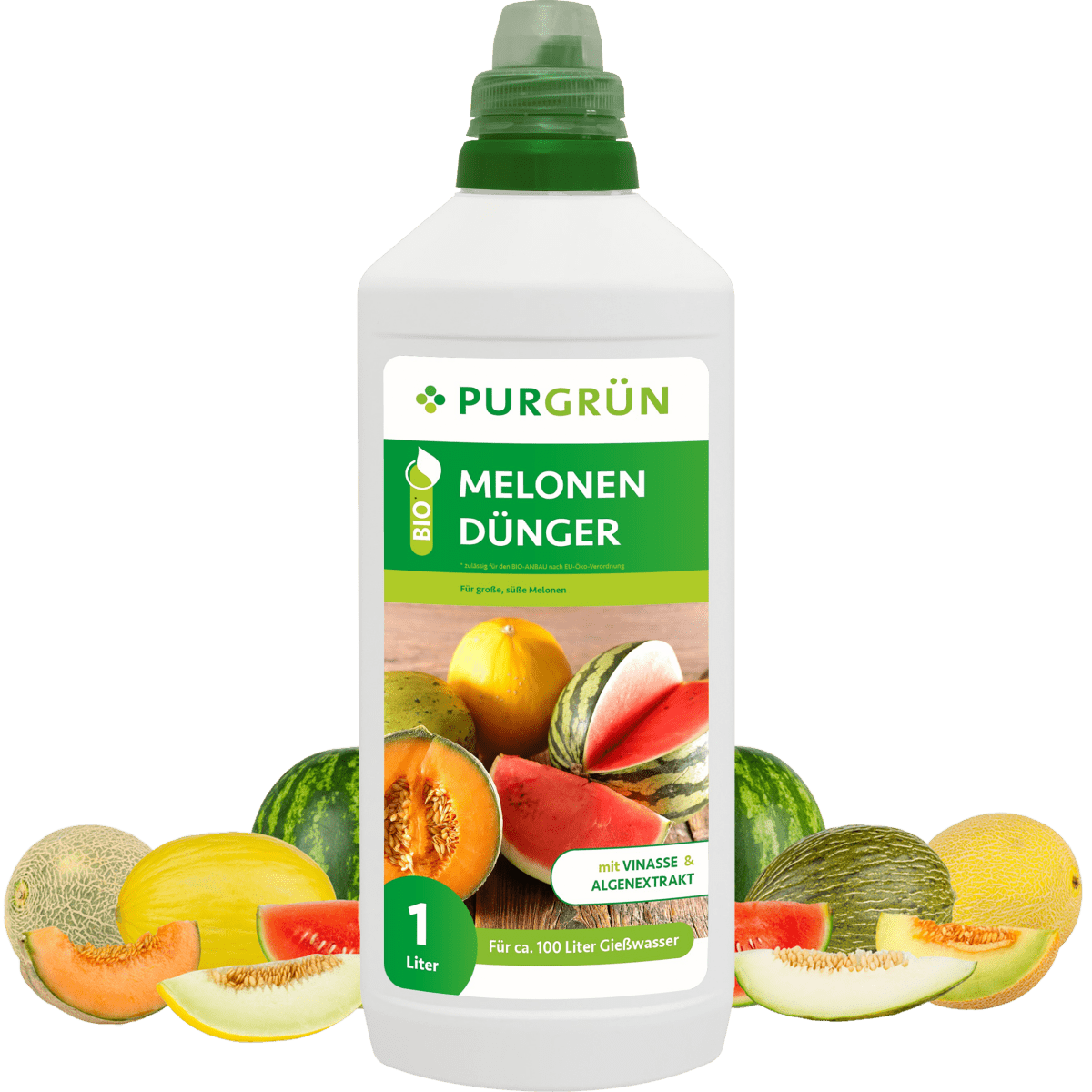 Bio-Melonen-Dünger 1 Liter - Purgrün