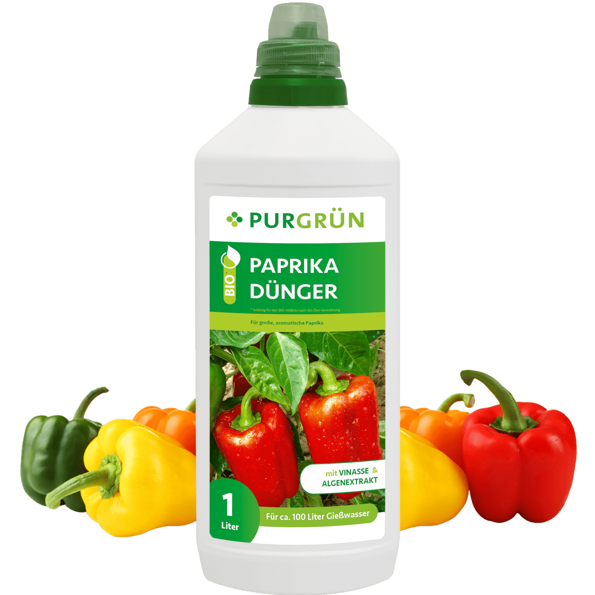 Bio-Paprika-Dünger 1 Liter - Purgrün