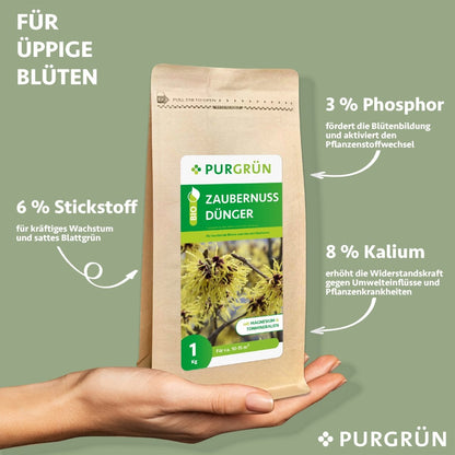 Bio-Zaubernuss-Dünger 1 kg - Purgrün