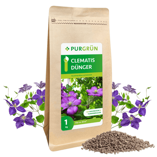 Clematis-Dünger 1 kg - Purgrün