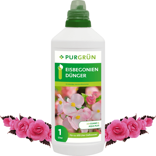 Eisbegonien-Dünger 1 Liter - Purgrün