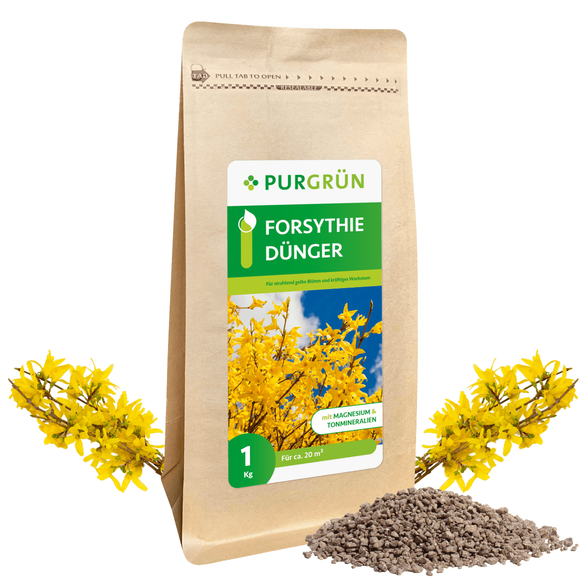 Forsythie-Dünger 1 kg - Purgrün