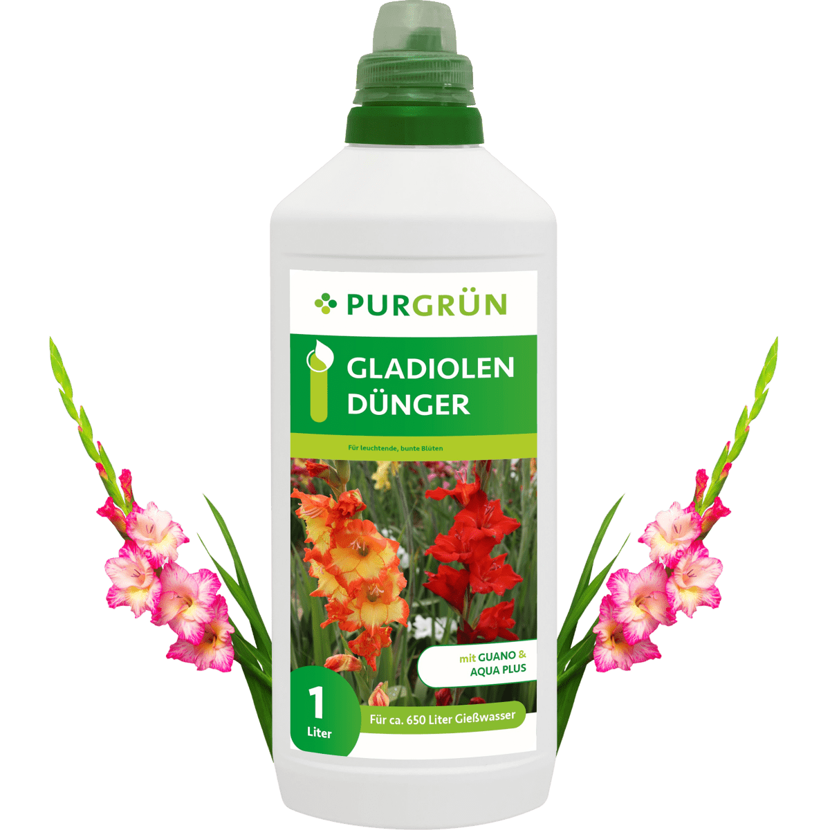 Gladiolen-Dünger 1 Liter - Purgrün