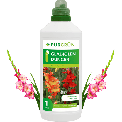 Gladiolen-Dünger 1 Liter - Purgrün