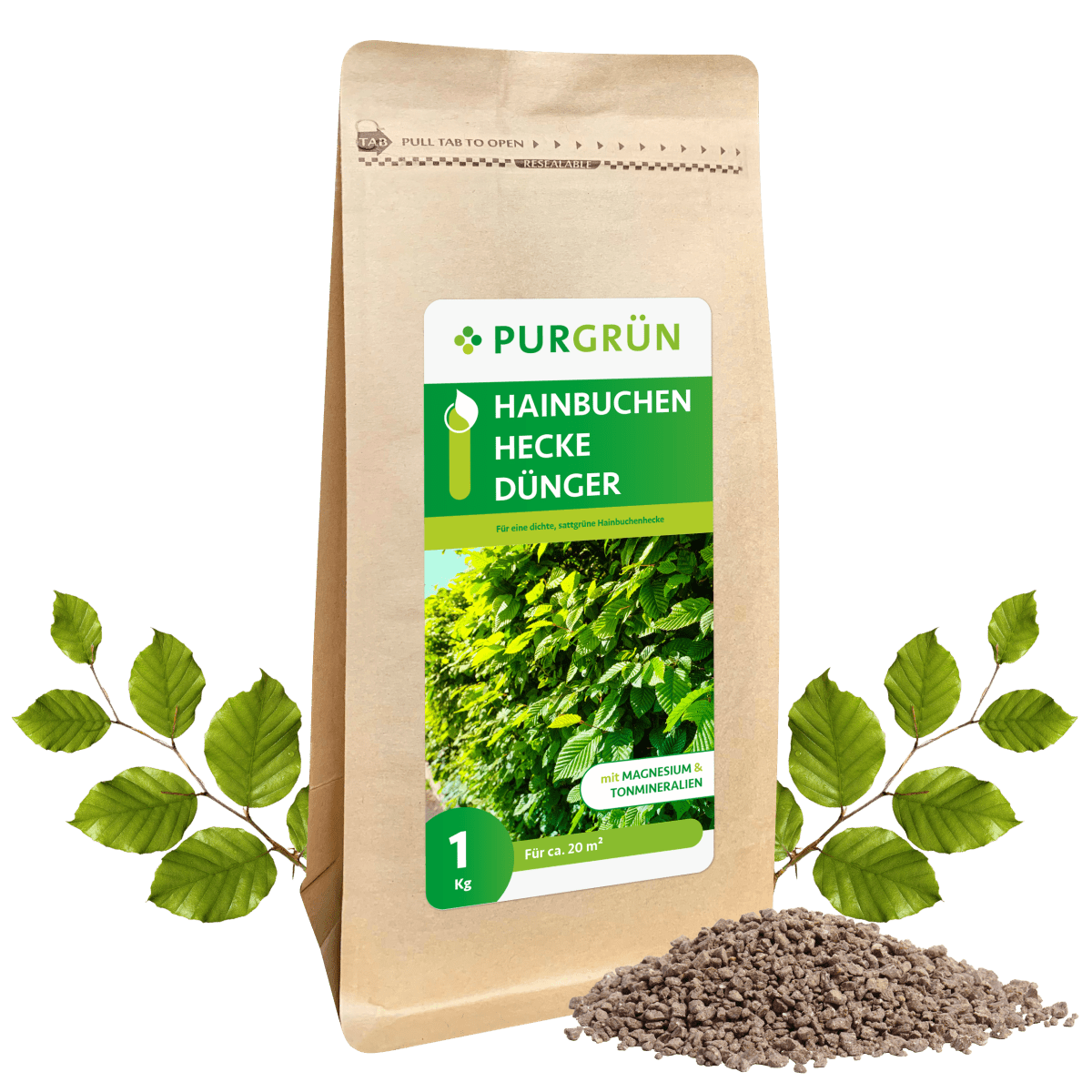 Hainbuchenhecke-Dünger 1 kg - Purgrün