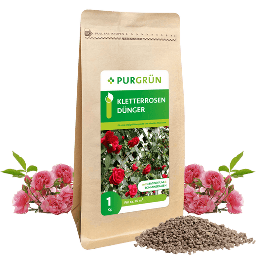 Kletterrosen-Dünger 1 kg - Purgrün