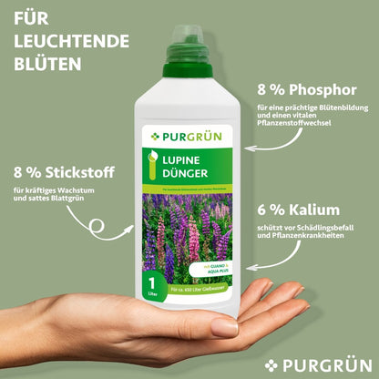 Lupine-Dünger 1 Liter - Purgrün