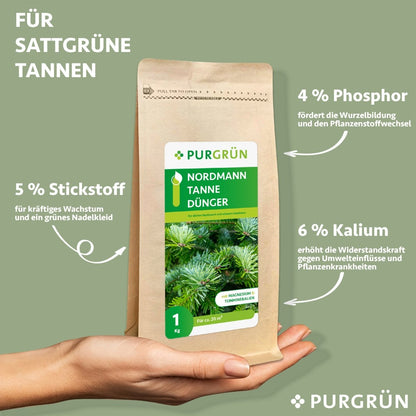 Nordmanntanne-Dünger 1 kg - Purgrün