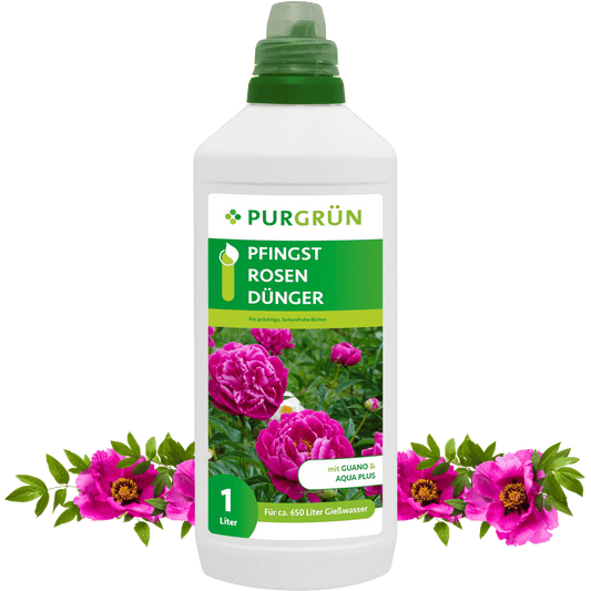 Pfingstrosen-Dünger 1 Liter - Purgrün