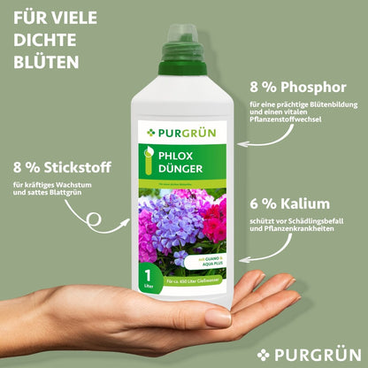 Phlox-Dünger 1 Liter - Purgrün