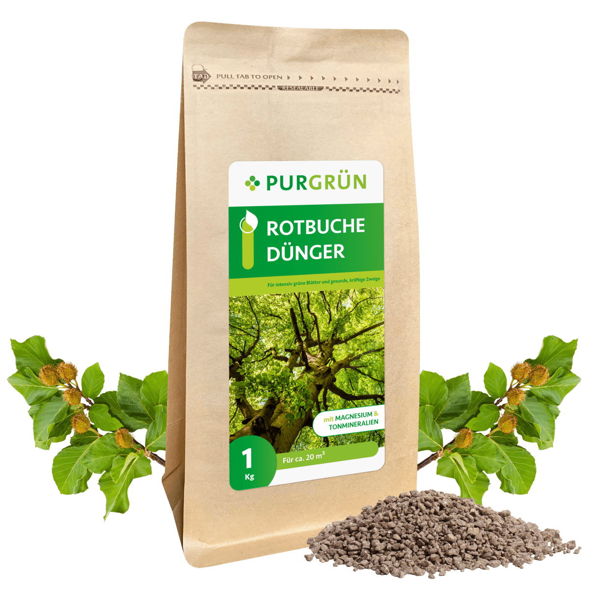 Rotbuche-Dünger 1 kg - Purgrün