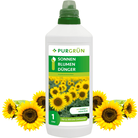 Sonnenblumen-Dünger 1 Liter - Purgrün