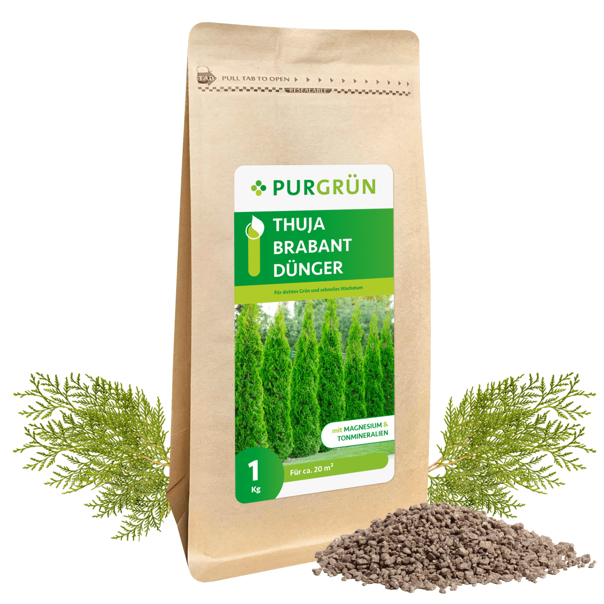 Thuja-Brabant-Dünger 1 kg - Purgrün