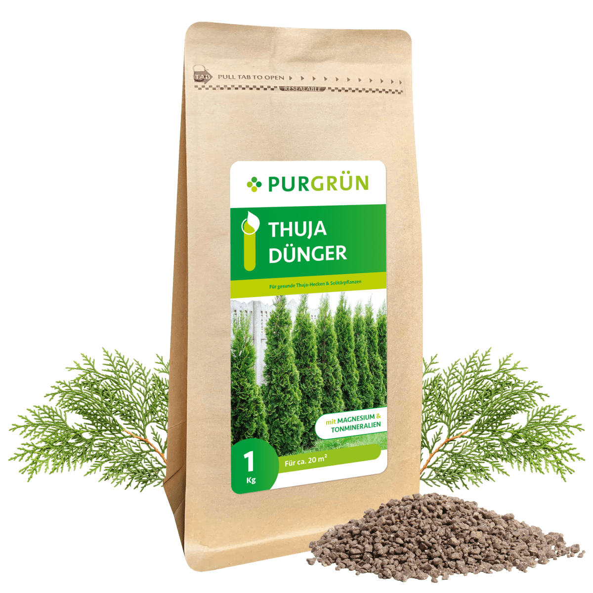 Thuja-Dünger 1 kg - Purgrün